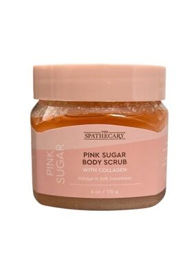 The Spathecary Collogen Pink Sugar In-Shower Anti-aging Body
Scrub
